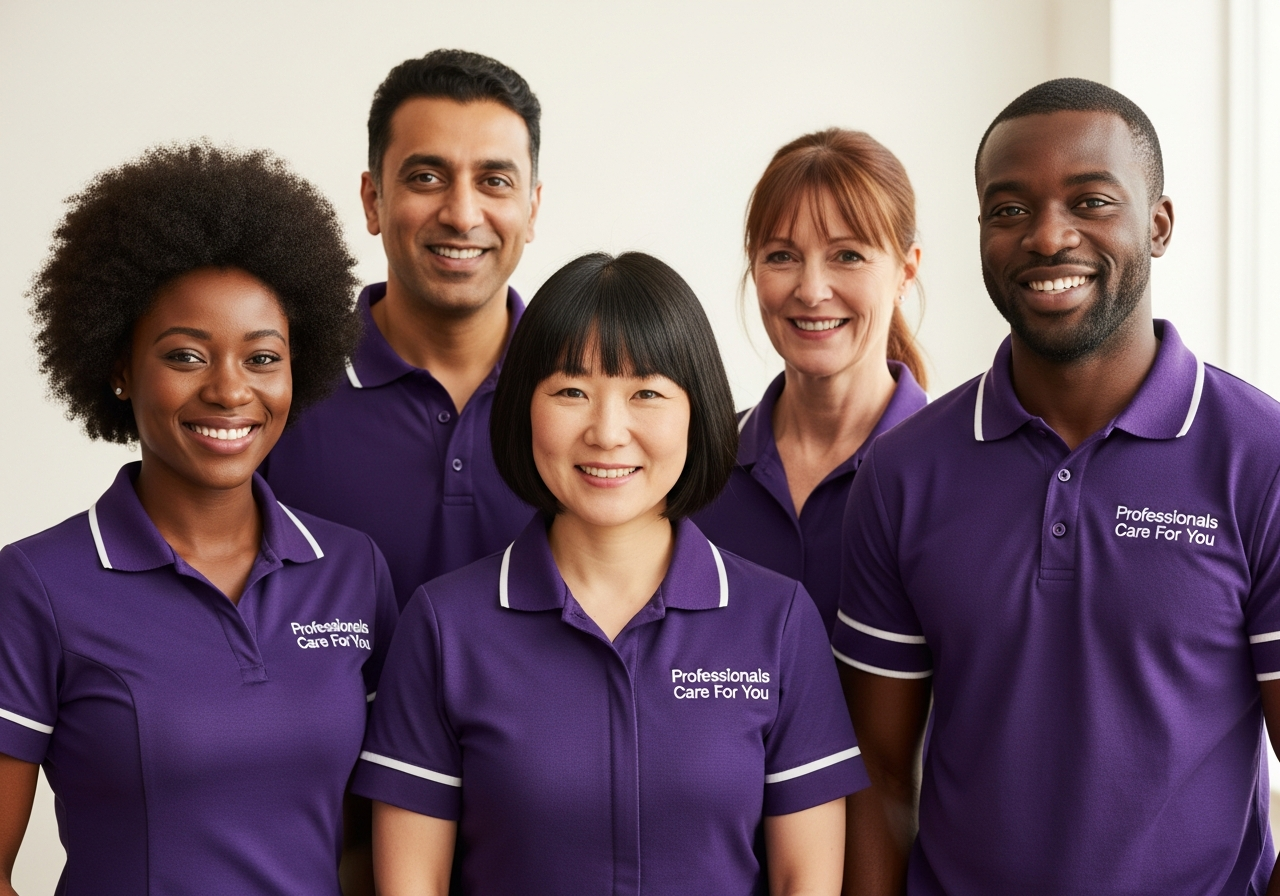 The Professionals Care For You home care team in King's Lynn Norfolk
